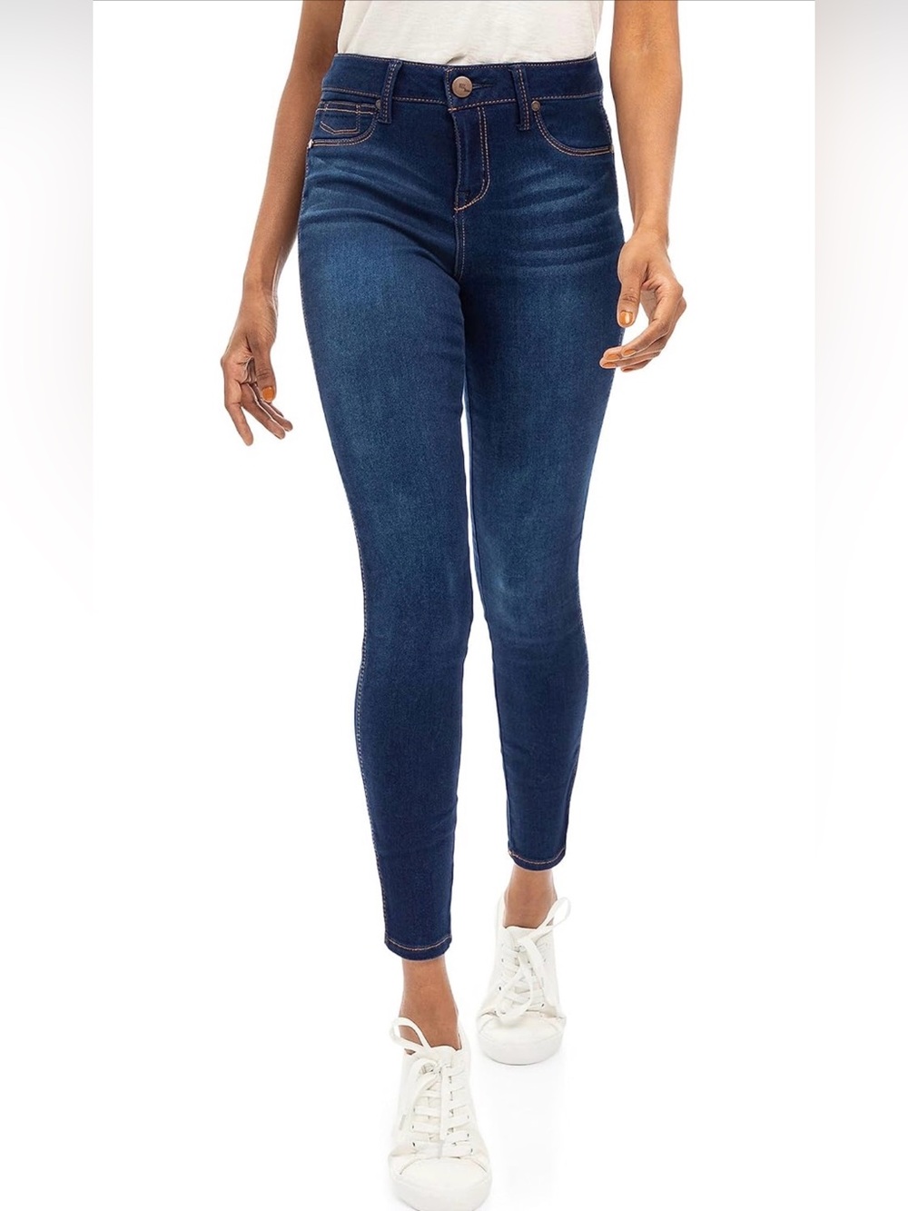 1822 Denim High-Rise Butter Ankle Skinny Jeans- Lennox